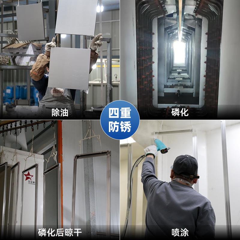 加厚带锁办公室资料抽屉式矮柜 跨境拆装卡箱钢制A4FC文件挂劳柜