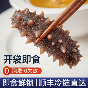 鲜炖海参开袋即食大连刺参鲜食即食辽参礼盒装送长辈海参礼盒淡干