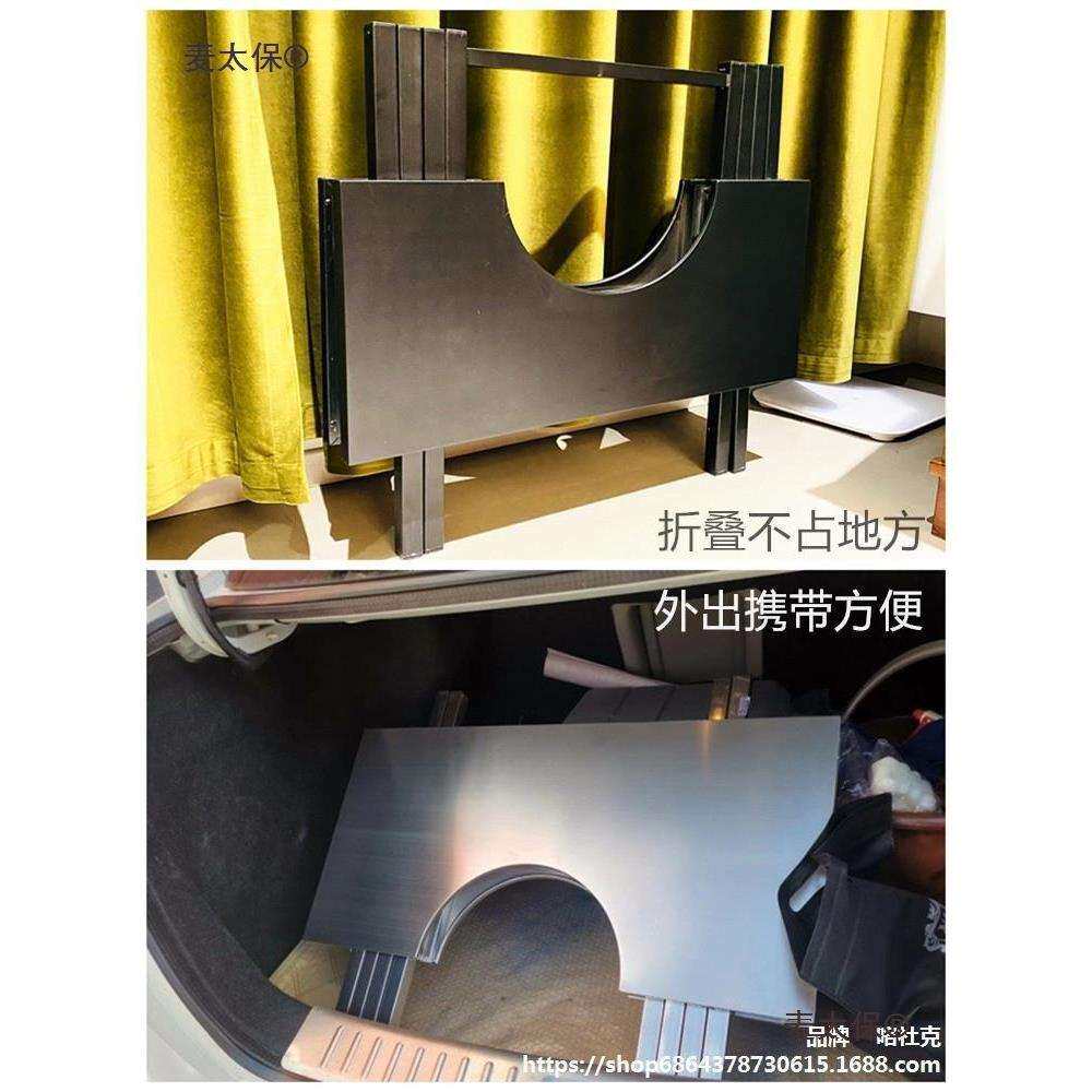 户外带盖烧烤桌折叠家用室内围炉煮茶木碳地桌烤肉炉架庭院麦太保