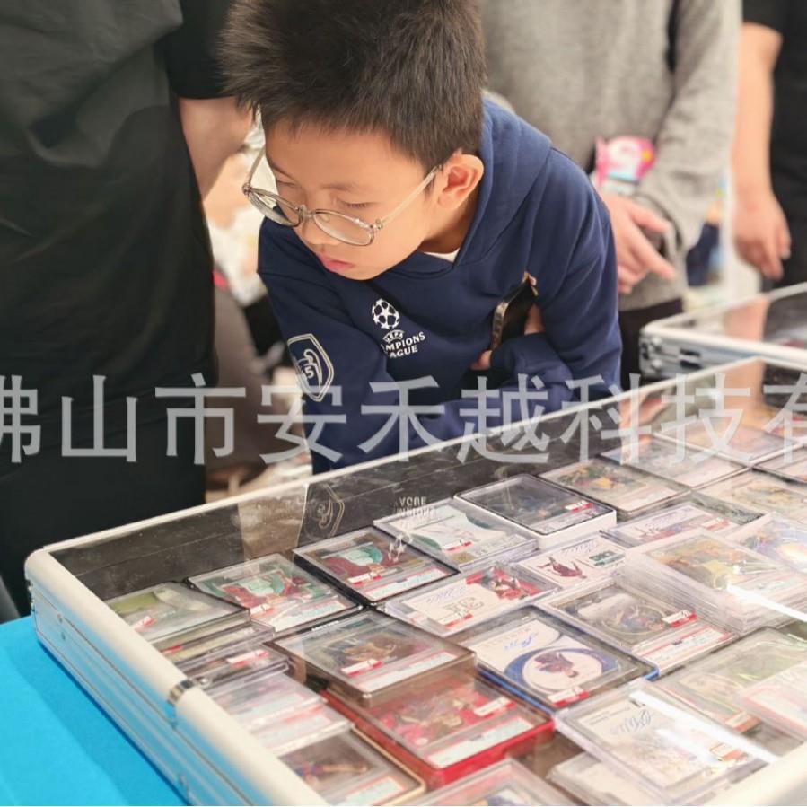 铝制卡片箱夜市摆摊地摊箱首饰多功能可折叠收纳饰品展示架桌