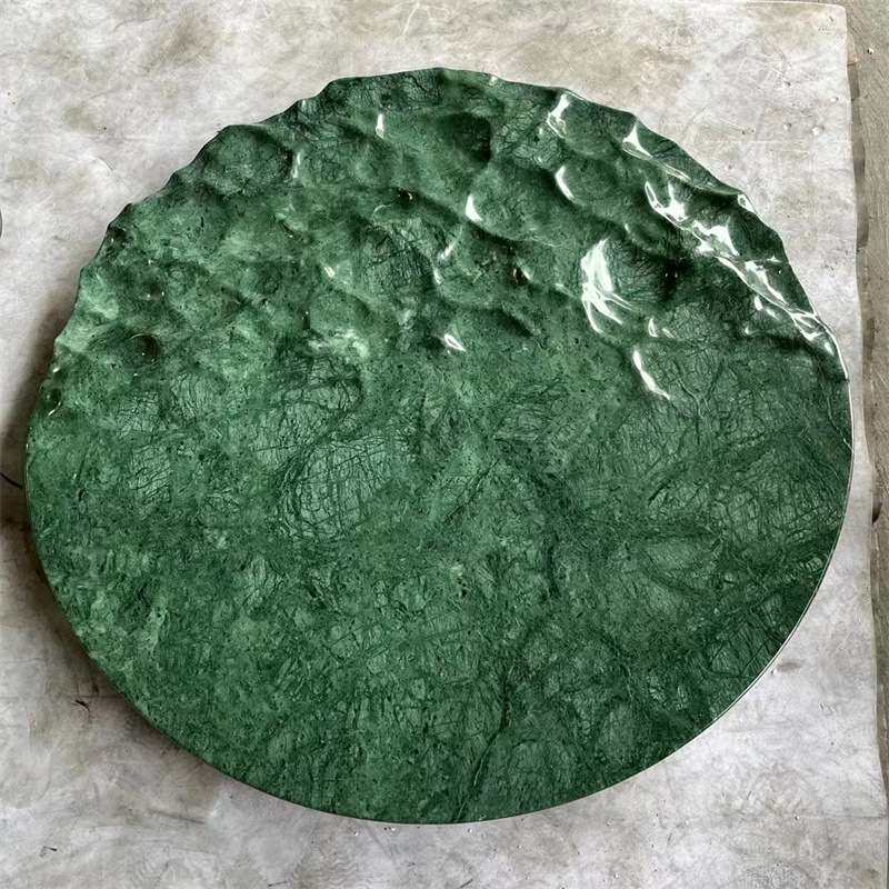 设计师边几轻奢角几咖啡桌天然大理石茶几北欧创意沙发客厅圆桌
