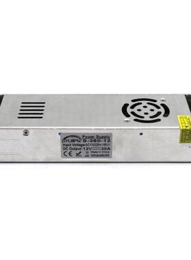 12V360W开关电源 LED广告标识灯箱电源 DC12V安防监控展柜电源
