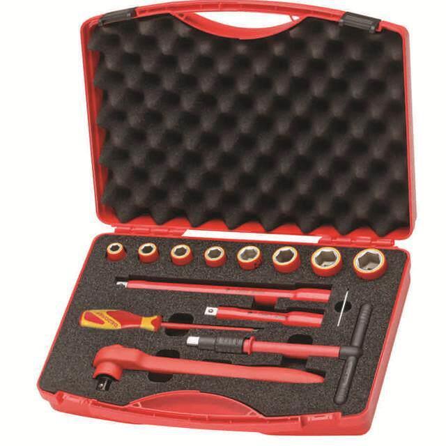 德国 GEDORE吉多瑞 6602560 绝缘工具套装14pcs VDE 1001