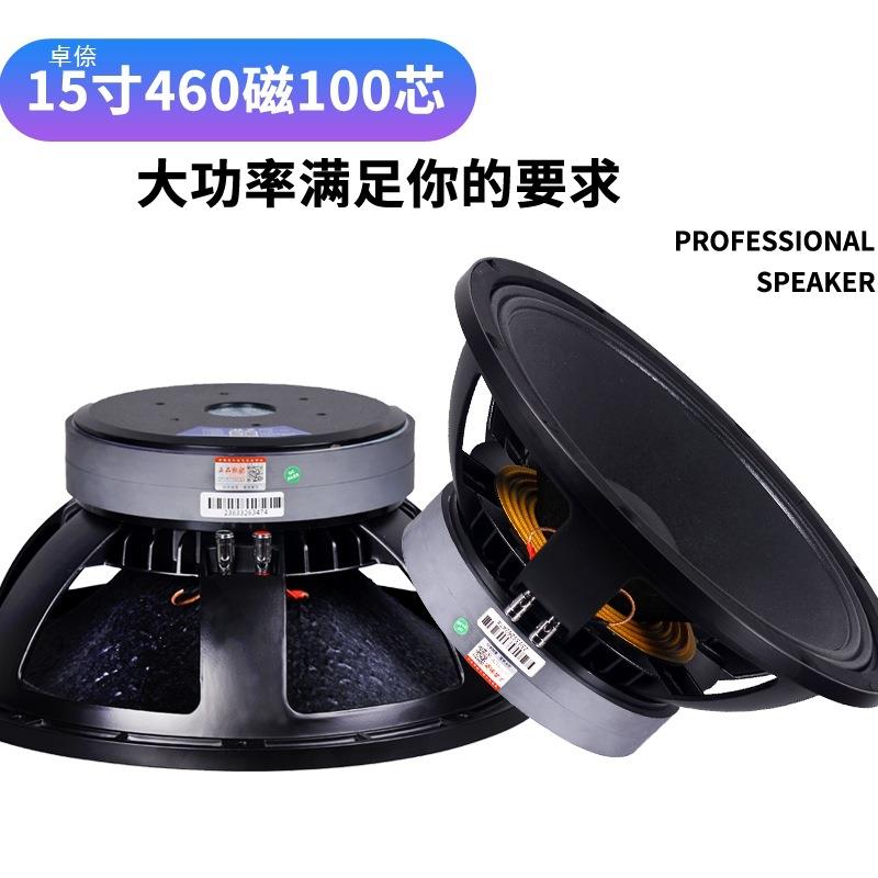 15寸双磁460磁100芯低音全频喇叭户外大功率900W超耐用