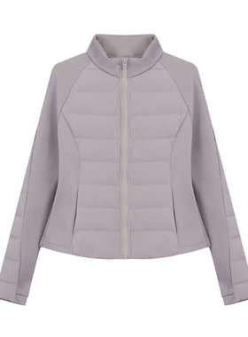 【六月来了】新款鹅绒服瑜伽羽绒服50171