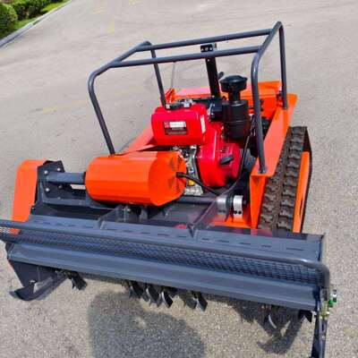 Robotic Lawnmower遥控割草机 履带式智能堤坝剪草机 远程除草机
