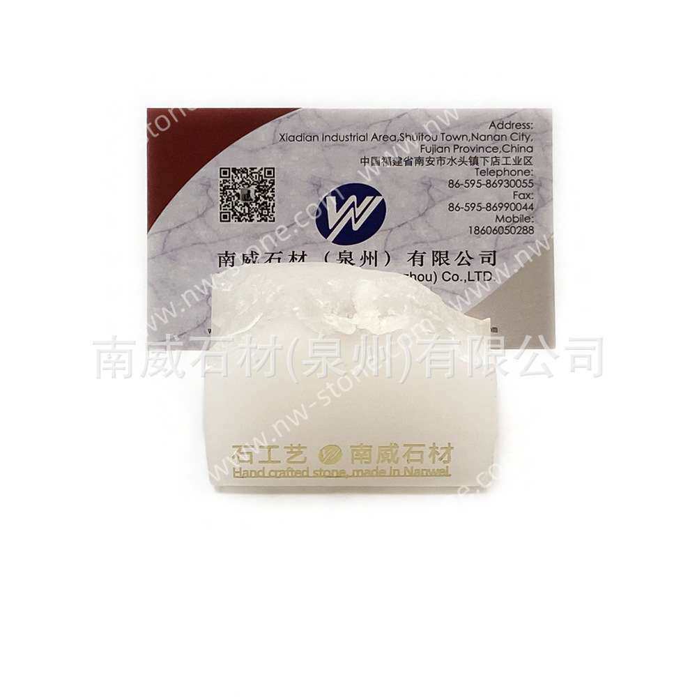 天然大理石卡片底座便签夹照片名片夹摆件桌面便条夹留言夹
