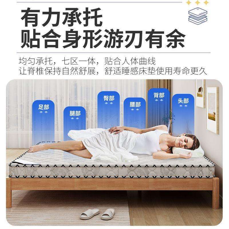 椰棕床垫硬垫子家用1.8m可折叠卧室出租房屋专用儿童1.5m棕榈床垫