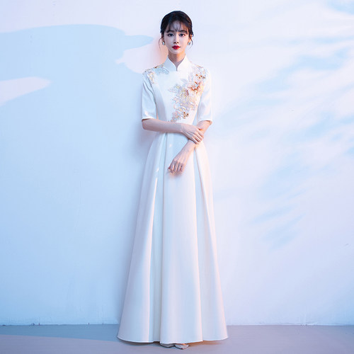 大合唱服演出服女长裙晚礼服