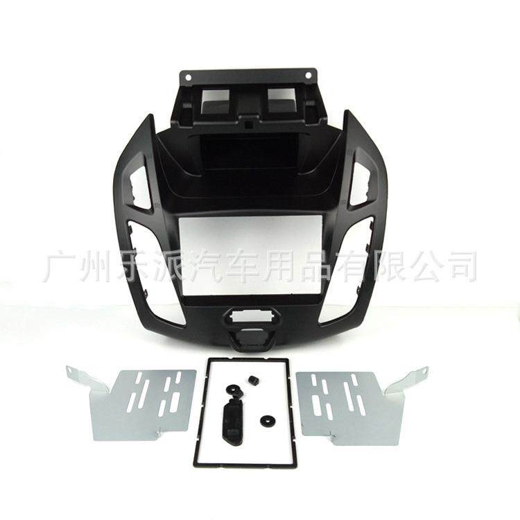 适用14-15款福特TRANSIT全顺2Din音响面板面框 导航DVD安装面框