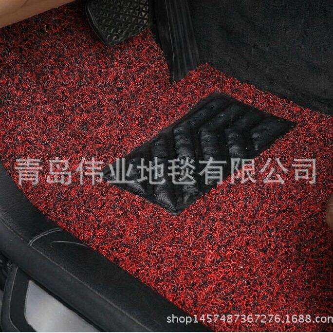 可裁剪地毯丝圈脚垫子地垫进门口入户门双色喷丝汽车脚垫塑料丝