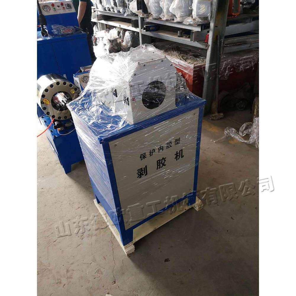 小型台式扒胶机 电动高压油管剥皮设备 液压想橡胶管自动剥胶机