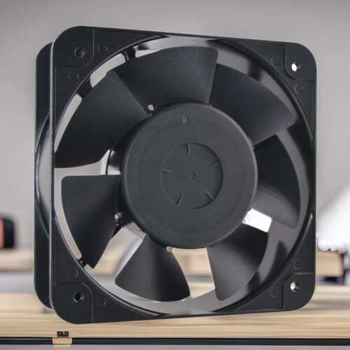 AC15051散热风扇 220V金属框配电柜专用 双滚珠 纯铜电机工业风机
