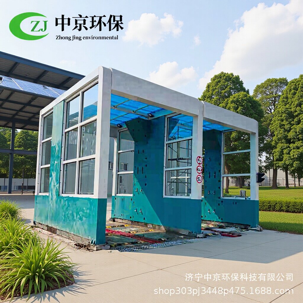 中京龙门式洗车机 垃圾车自动清洗装置 煤矿用工程洗轮机清洁