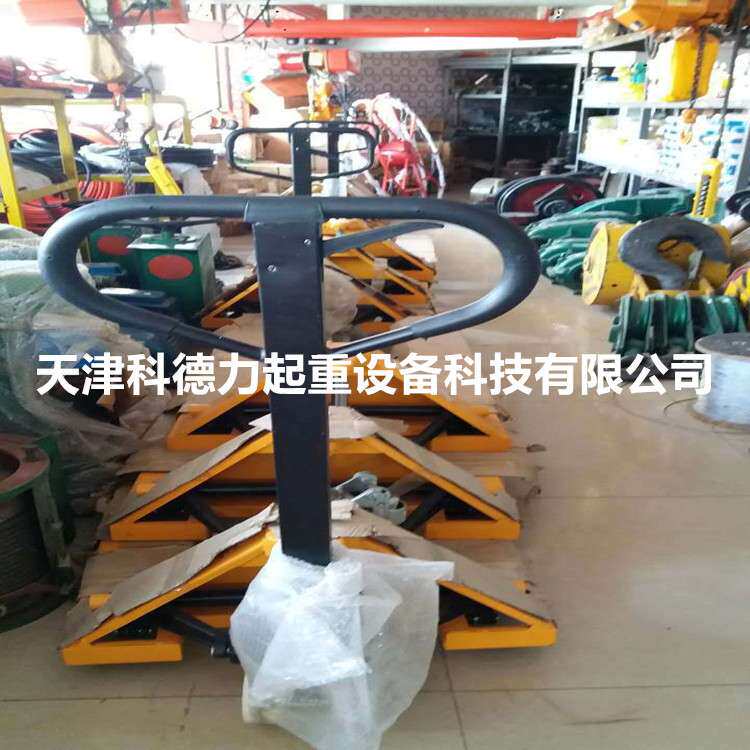 手动叉车 手动液压人力升降车 液压叉车 2吨3吨手动搬运车