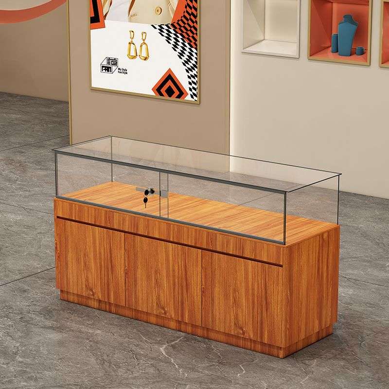 样品展览陈列柜珠宝首饰柜台博物馆文物展台商场玻璃柜展示柜展架
