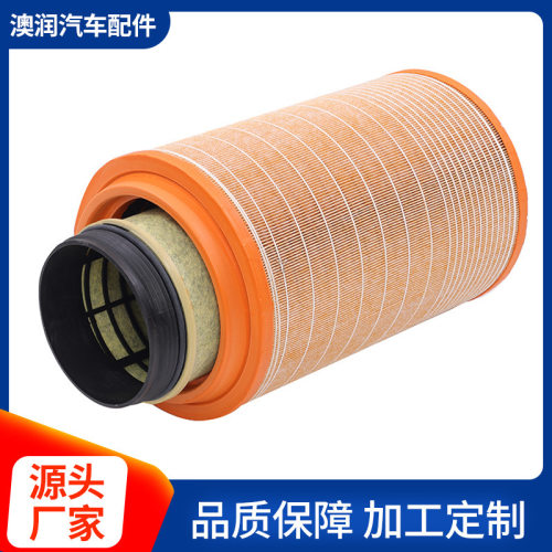 K2841PU空气滤芯解放J6空滤陕汽德龙F3000A7重汽T7h豪沃336滤清器