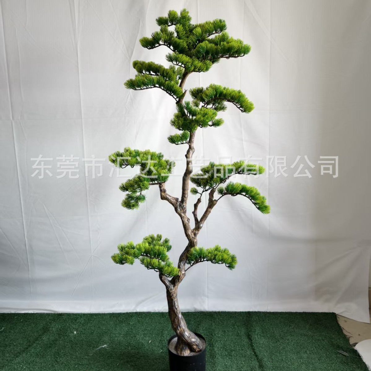 仿真花塑胶杆松树工艺品 仿真园艺仿真绿植仿真花气氛布置用品
