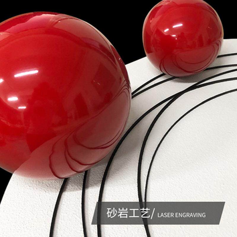 意式极简圆形入户玄关装饰画现代简约3d立体高端走廊过道客厅挂画