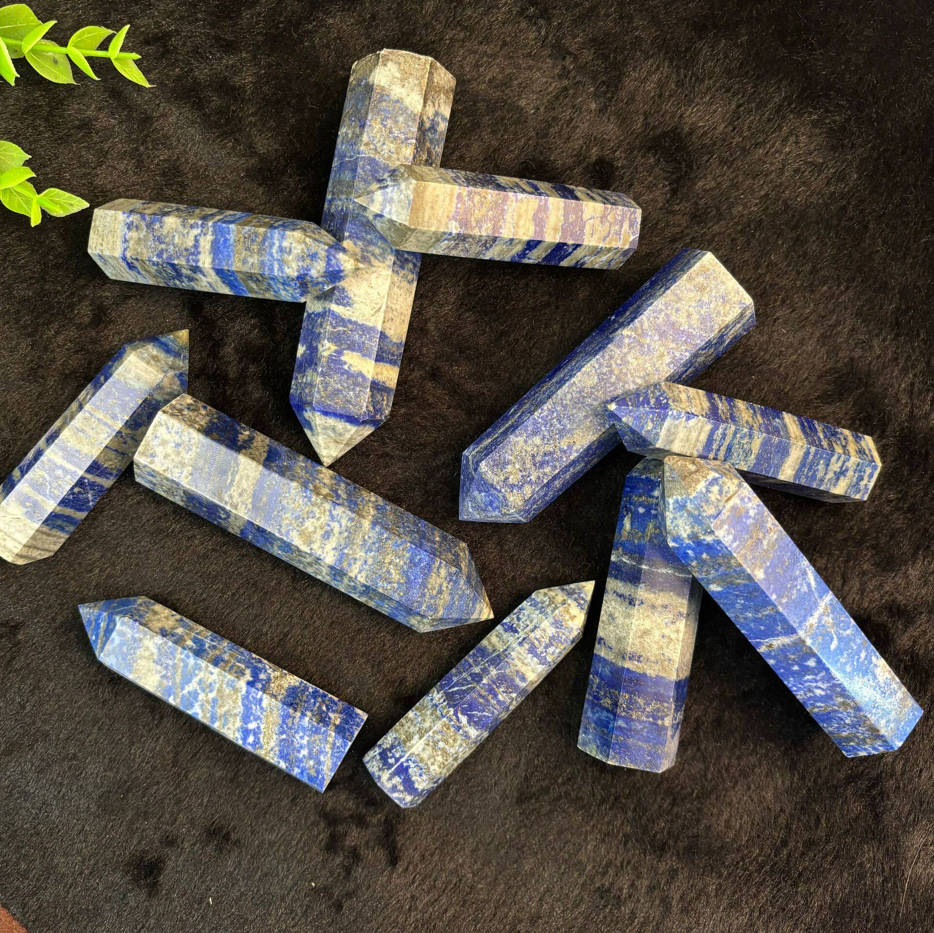 天然水晶柱风水摆件直供公斤货源