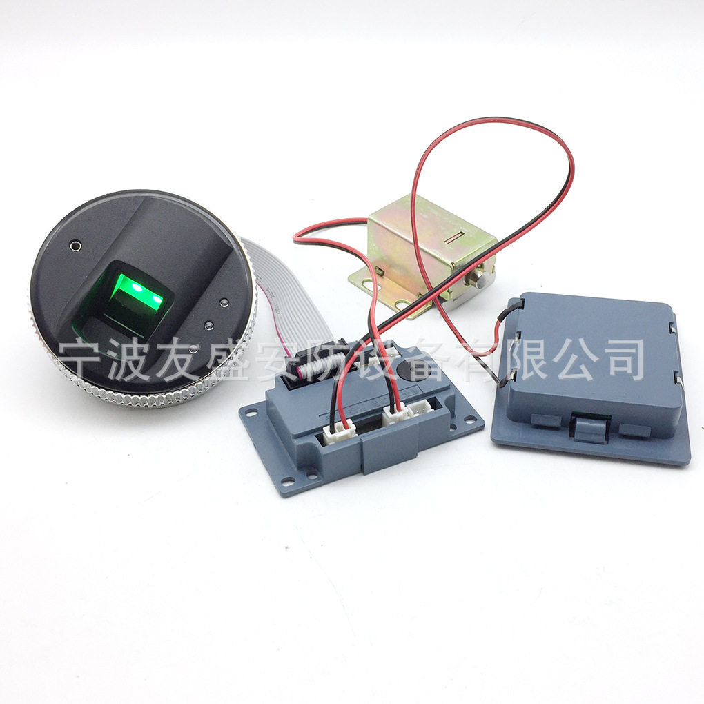 厂家直销M256K黑色智能家具锁办公柜锁家用智能抽屉锁指纹柜锁
