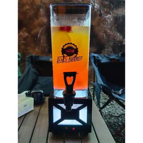 酒炮3L创意发光啤酒桶网红鸡尾酒塔果汁可乐桶耐摔商用幻狮扎啤桶