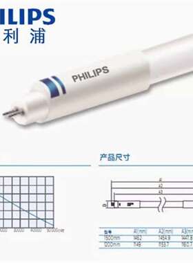 T5 LED灯管DC系列外置驱动版本MAS Ledtube 1.2M HO 16W