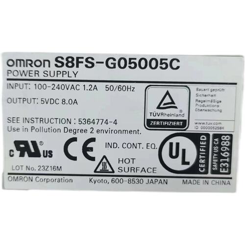 开关电源S8FS-G05005C G30024C G15024C G10024C G3524C G05024C