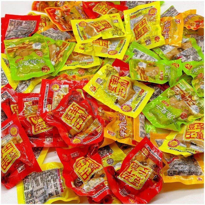 武隆香菇豆干500g重庆特产散装麻辣休闲五香零食豆腐干小吃