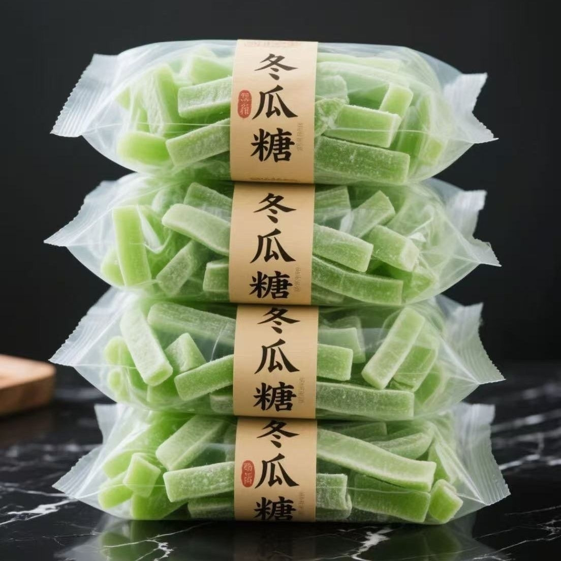 纯正冬瓜糖清甜爽口广式特产蜜饯果干休闲食品办公家常休闲零食