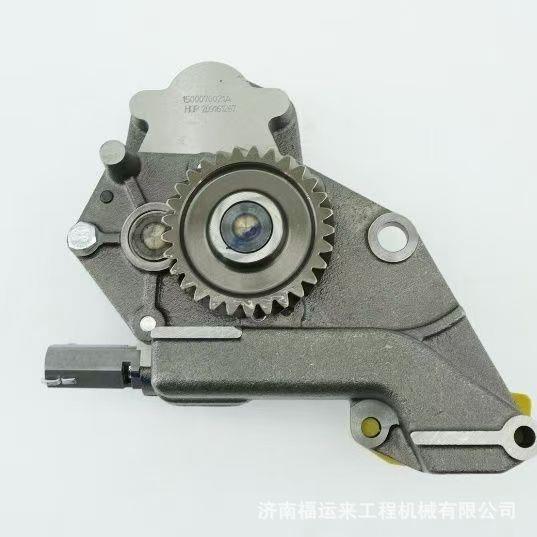 重汽豪沃WD12发动机420马力油底壳机油泵总成VG1500070021机油泵