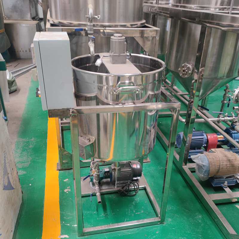 水化机粮油自动加热搅拌机小精练机茶籽油菜籽油大豆油水化过滤机