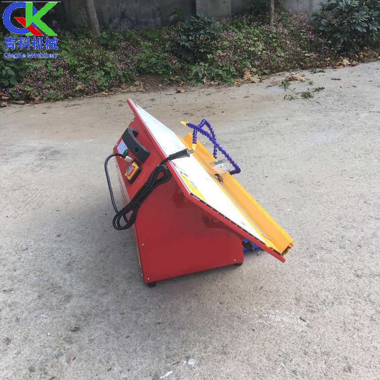 小型便携式石材锯台 装修用微型石材锯 45°瓷砖倒角切割锯设备