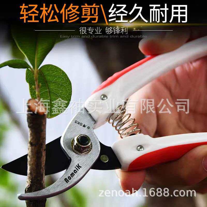 奥迈克113修枝剪园林园艺工具花枝剪修剪盆景果树枝
