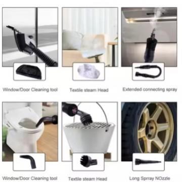 220V手持高温多功能蒸汽清洁器适用家庭和汽车户外净化空气和消毒