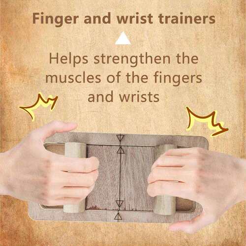 跨境新品 Finger wrist trainer 木质工艺品W929指腕训练器