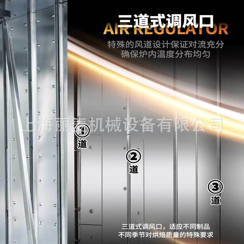 商用冒烤鸭炉 热风循环烤鸡炉 单双车架旋转烤肉炉工业烤禽箱工厂