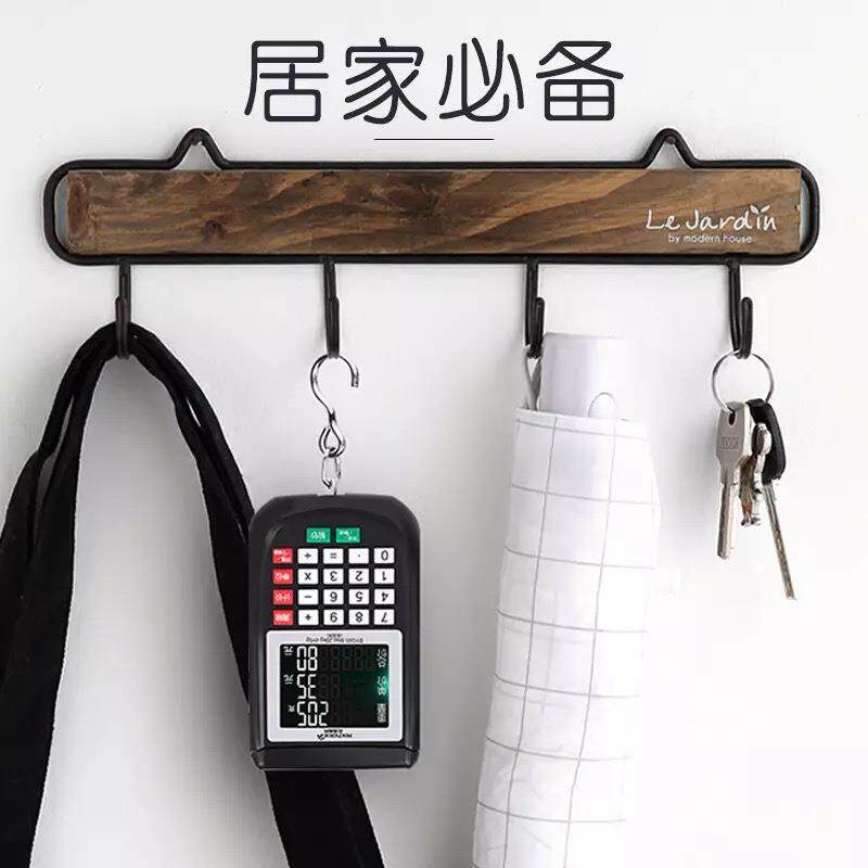 贝雅手提电子秤便携式验钞高精度家用弹簧秤快递称买菜小型手提秤