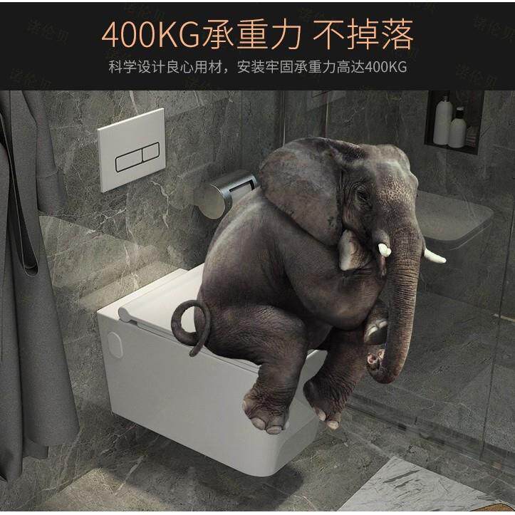 美学悬空美感洁净卫生间设计与空间结合超强箱体入墙隐藏水箱整套