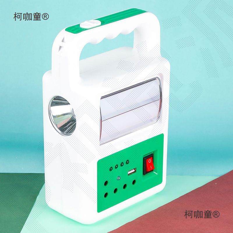 超亮光伏发电系统太阳能灯泡庭院室内家用户外应急照明可手麦太保