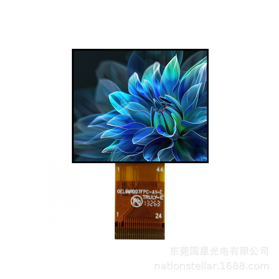 1.5英寸信利OEL9M1009-W-E全视角超宽温正方形显示穿戴装置OLED屏