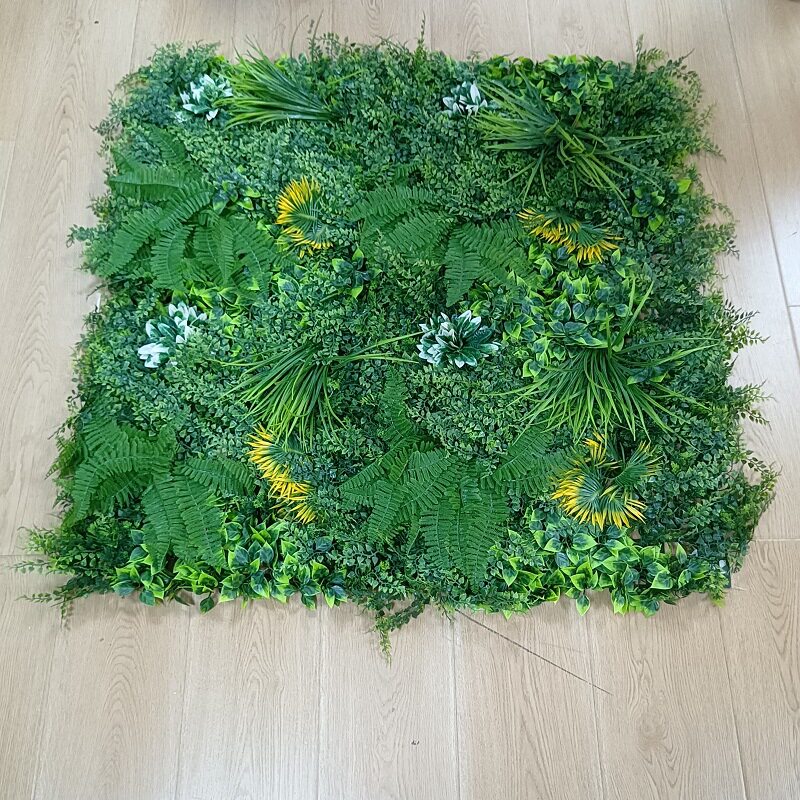 朵芙仿真植物墙绿植墙草坪墙人造塑料假草米兰尤加利门头壁挂装饰