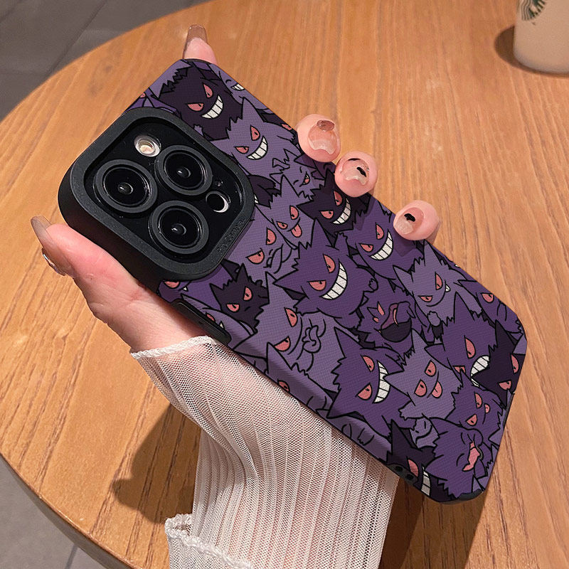 满屏可爱耿鬼表情 适用苹果华为iPhone17ProMax手机壳