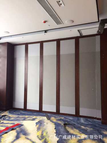 办公室铝合金隔音墙折叠门宴会厅移动隔墙酒店活动屏风吊趟门隔断