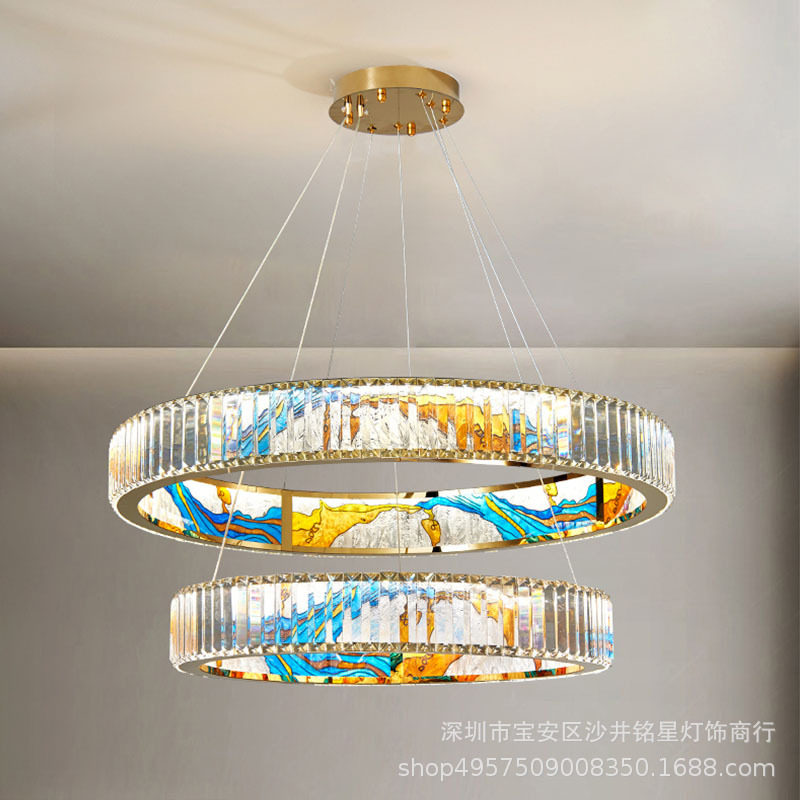 新中式客厅吊灯中国风铁艺别墅酒店餐厅大气吊灯创意家用全屋灯具