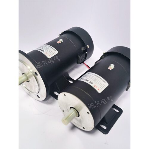 永磁直流电机DC220V200W370W500W750W有刷大功率调速电机马达