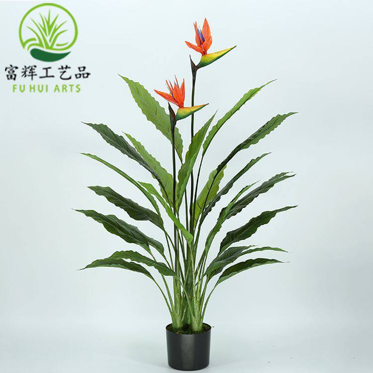 仿真天堂鸟美人蕉水美人旅人蕉植物盆栽造景落地摆件厂家批发