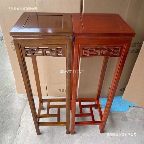 厂家批发移动花几盆栽架客厅阳台置物架多层实木花架落地仿古卧室