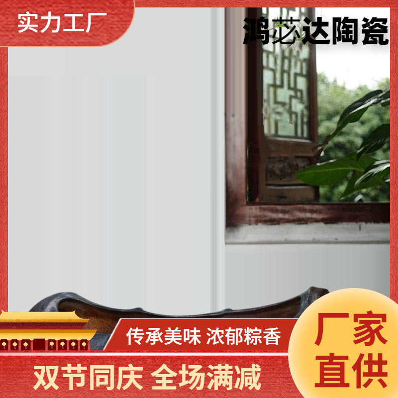 创意竹笋竹子陶瓷花器花瓶摆件现代中式节节高软饰品特大号
