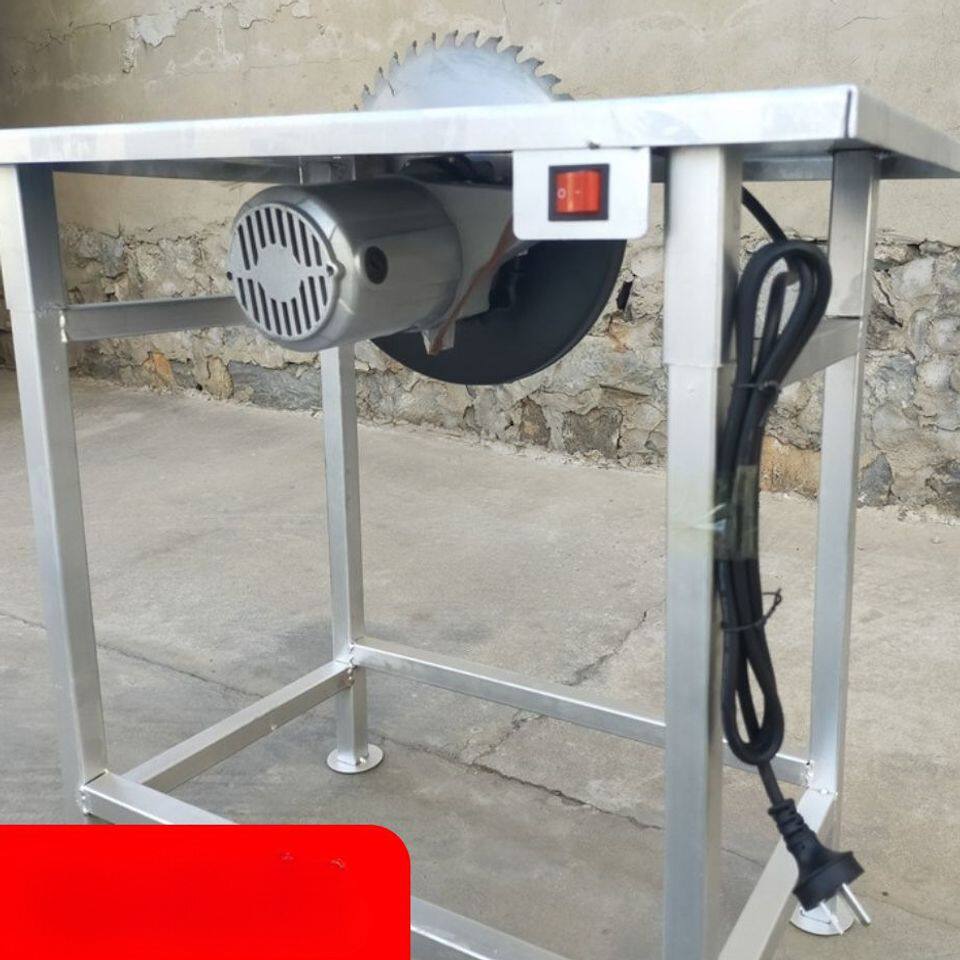 小型台锯锯柴台锯火工具锯木头的锯子木工锯台电锯劈柴农用推台锯